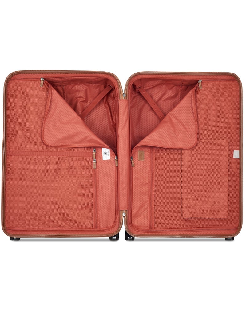 DELSEY Paris Chatelet Air 2.0 - 82 Cm Hardcase 4-Double Wheeled Non-Expandable Check-In Luggage Trolley- Blue - Image 3